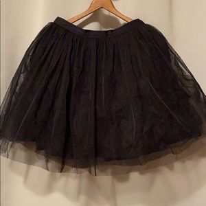 Tule ballerina style skirt